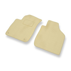 Velour gulvmåtter til Kia Rio I (2000-2005) - beige