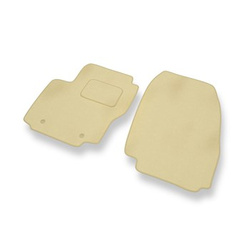 Velour gulvmåtter til Ford Mondeo IV Hatchback, Stationcar, Sedan (2007-2014) - beige