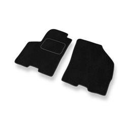 Velour gulvmåtter til Suzuki Baleno II Hatchback (2015-2019) - sort