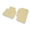 Velour gulvmåtter til Honda S2000 Roadster (1999-2009) - beige