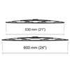 Vinduesviskere til forruden til Volkswagen Amarok Pick-Up (09.2010-04.2012) - Standard viskerblade