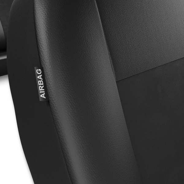 Universelle sædebetræk til biler til Skoda Kamiq (2019-....) - svart