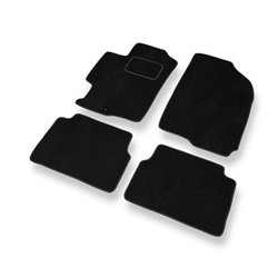 Velour gulvmåtter til Mazda 6 I Stationcar, Liftback, Sedan (2002-2008) - sort