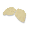Velour gulvmåtter til Honda City IV Sedan (2002-2008) - beige