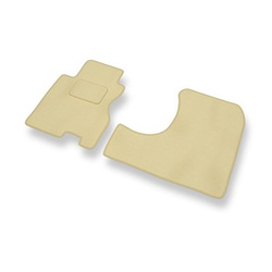 Velour gulvmåtter til Honda Stream I Minivan (2001-2006) - beige
