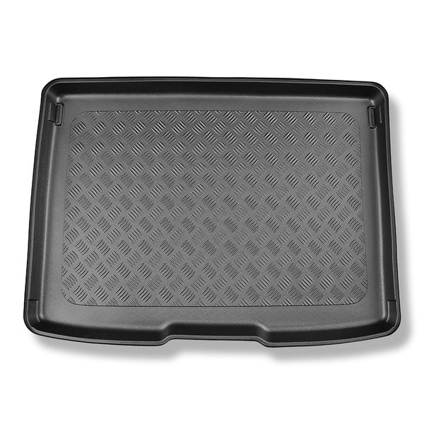 Gulvmåtte til bagagerum Ford Focus IV Hatchback, Active Hatchback (09.2018-....) - øverste bagagerum; Med fuldt reservehjul; bevægeligt gulv i øverste position