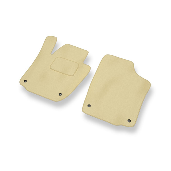 Velour gulvmåtter til Skoda Rapid II Liftback, Spaceback (2012-2019) - beige