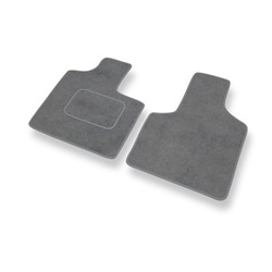 Velour gulvmåtter til Chrysler Grand Voyager III Minivan (1996-2000) - grå