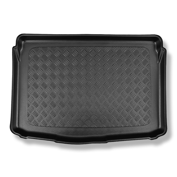 Gulvmåtte til bagagerum Kia Stonic SUV (10.2017-....) - nederste bagagerum; Under / uden bevægeligt gulv i bagagerummet; ikke til hybridversionen