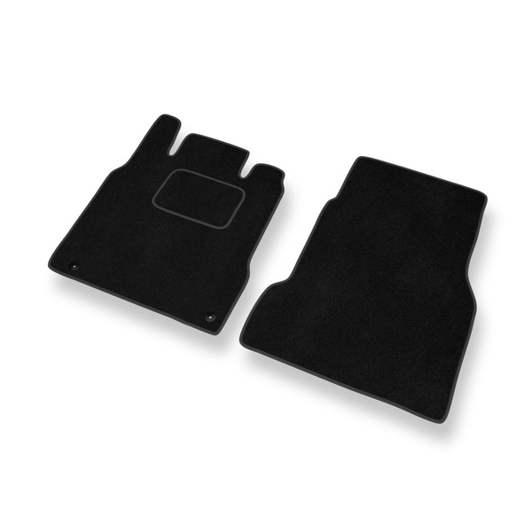 Velour gulvmåtter til Mercedes-Benz A-Klasse W168 Hatchback (1997-2004) - sort