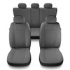 Universelle sædebetræk til biler til Skoda Kamiq (2019-....) - grå