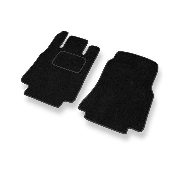 Velour gulvmåtter til Mercedes-Benz Vaneo Varevogn (2001-2005) - sort
