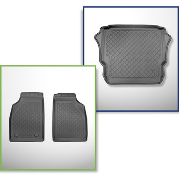 Bagagerumsmåtte og bilmåttesæt TPE skræddersyet til: Ligier JS60 SUV (09.2020-..