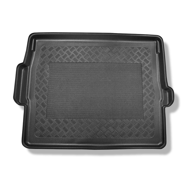 Gulvmåtte til bagagerum Peugeot 3008 II SUV (11.2016-....) - øverste bagagerum (ens tærskelværdi); bevægeligt gulv i øverste position; ikke til hybridversionen