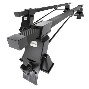 Tagbagagebærer til bil Fiat Siena Sedan (1996-2007) - sort bagagebærer til taget