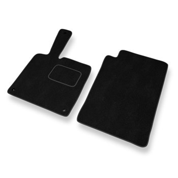 Velour gulvmåtter til Smart ForTwo II (2007-2013) - sort