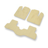 Velour gulvmåtter til Fiat Doblo I Varevogn (2000-2011) - beige