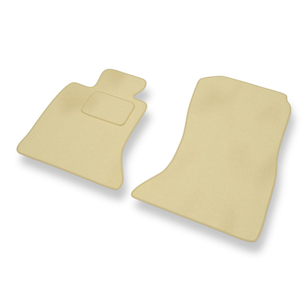 Velour gulvmåtter til BMW 5-serie F10, F11 Limousine, Touring (2010-2013) - beige
