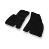 Velour gulvmåtter til Hyundai Santa Fe I SUV (2000-2006) - sort