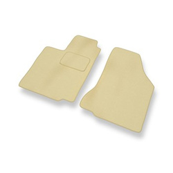Velour gulvmåtter til Seat Ibiza II Hatchback (1993-2002) - beige