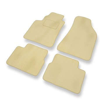 Velour gulvmåtter til Lancia Delta III Hatchback (2008-2014) - beige