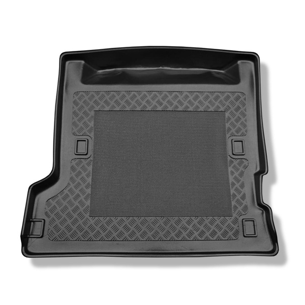 Gulvmåtte til bagagerum Nissan Patrol GR II Y61 SUV (1998-2010) - 5/7 sæder; tredje række hævet