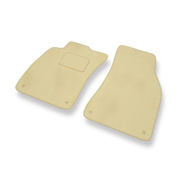 Velour gulvmåtter til Audi A6 III C6 (2004-2006) - beige