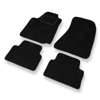 Velour gulvmåtter til Alfa Romeo Giulietta Hatchback (2010-2020) - sort
