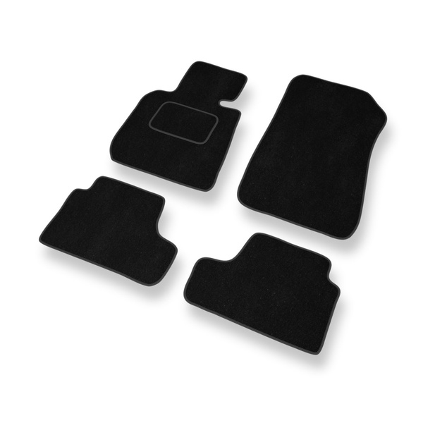 Velour gulvmåtter til BMW 3-serie M3 IV E93 Cabriolet (2007-2013) - sort