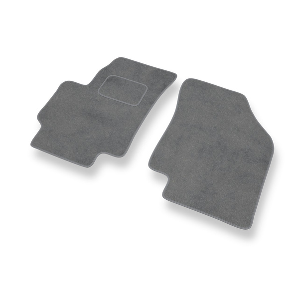 Velour gulvmåtter til Kia Rio II Hatchback, Sedan (2005-2011) - grå
