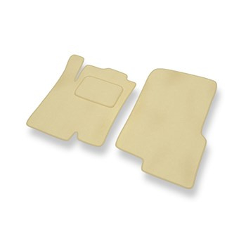 Velour gulvmåtter til Smart ForFour I Hatchback (2004-2006) - beige