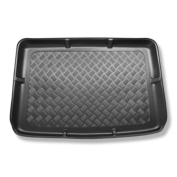 Gulvmåtte til bagagerum Skoda Yeti SUV (06.2009-11.2017) - øverste bagagerum; Med fuldt reservehjul