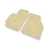 Velour gulvmåtter til Honda HR-V SUV (1999-2006) 3 døre - beige