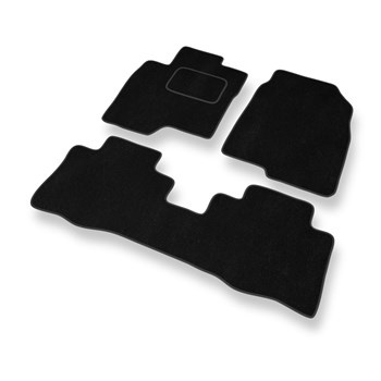 Velour gulvmåtter til Chevrolet Captiva II SUV (2011-....) - sort