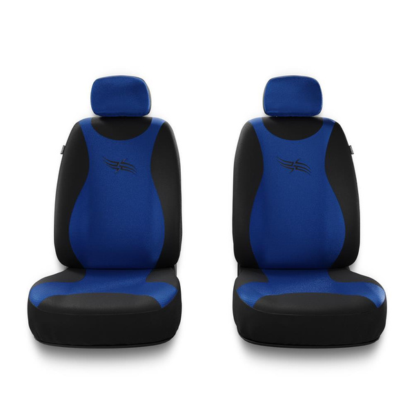 Universelle sædebetræk til biler til Toyota Corolla Verso I, II (2001-2009) - blå