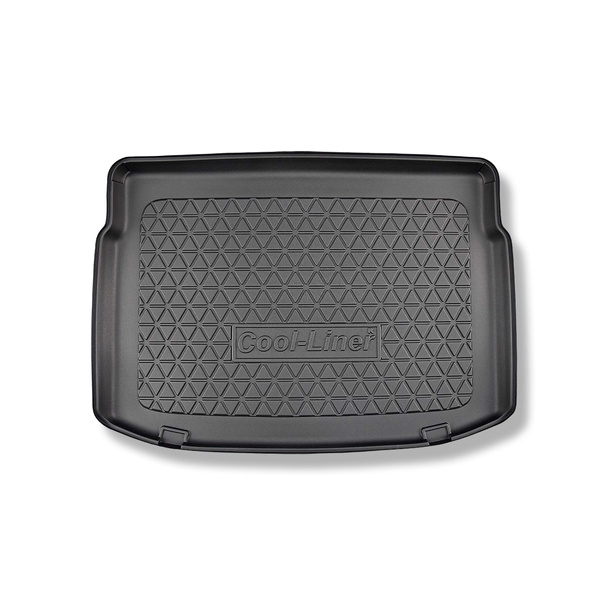 Gulvmåtte til bagagerum Toyota Corolla XII E210 Hatchback (02.2019-....) - øverste bagagerum; Til køretøjer med dobbelt gulv i bagagerum; Også til hybrid