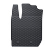 Gummigulvmåtter til biler Dacia Duster II SUV (2017-2024) - sort - 4 stk.