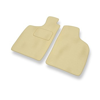Velour gulvmåtter til Nissan Navara D22 Pick-Up (1997-2005) - beige