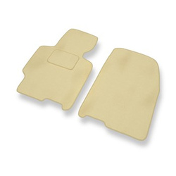 Velour gulvmåtter til Mazda Xedos 6 Sedan (1992-1999) - beige