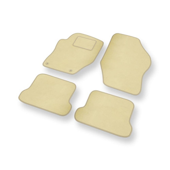 Velour gulvmåtter til Peugeot 308 CC Cabriolet (2008-2014) - beige