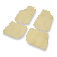 Velour gulvmåtter til Audi A6 I C4 (1994-1997) - beige