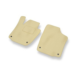 Velour gulvmåtter til Skoda Rapid II Liftback, Spaceback (2012-2019) - beige