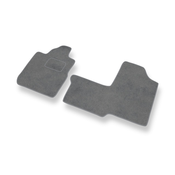 Velour gulvmåtter til Fiat Multipla Minivan (1998-2010) - grå