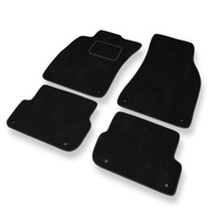 Velour gulvmåtter til Audi A6 III C6 (2004-2006) - sort