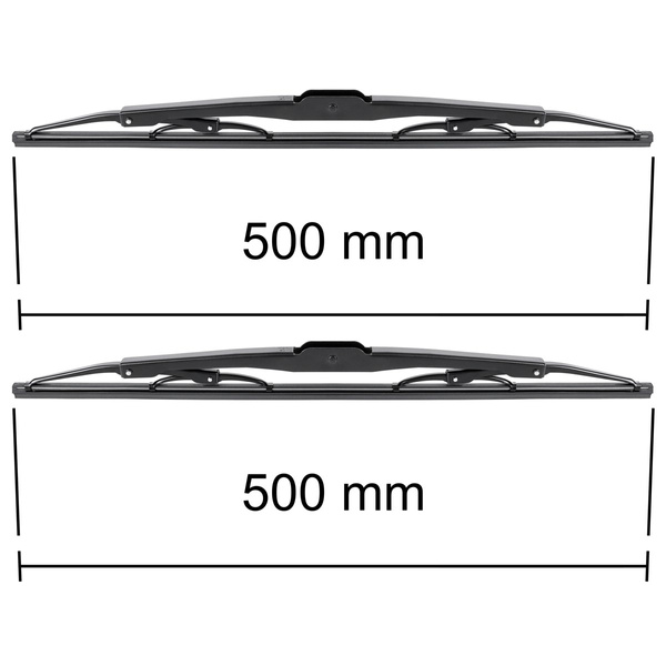 Vinduesviskere til forruden til Renault Maxity Lastbil (2008-2014) - Standard viskerblade