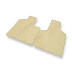Velour gulvmåtter til Chrysler Voyager Minivan (1996-2000) - beige