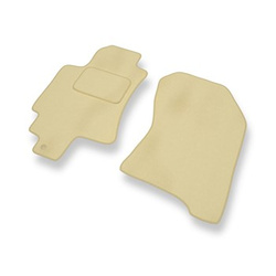 Velour gulvmåtter til Subaru Tribeca II SUV (2007-2014) - beige