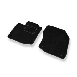 Velour gulvmåtter til Honda Civic IX Coupé, Hatchback, Sedan, Tourer (2012-2017) 3 døre, 5 døre - sort