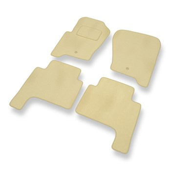 Velour gulvmåtter til Land Rover Range Rover Sport I SUV (2004-2013) - beige