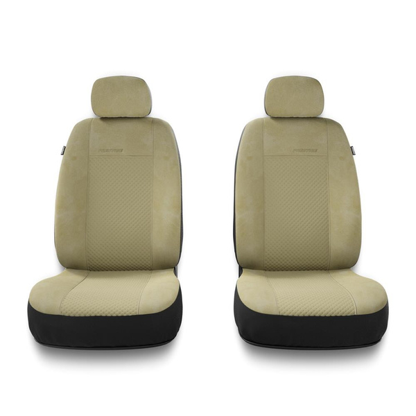 Universelle sædebetræk til biler til Mercedes-Benz E-Klasse W210, W211, W212, W213, W214 (1995-....) - beige